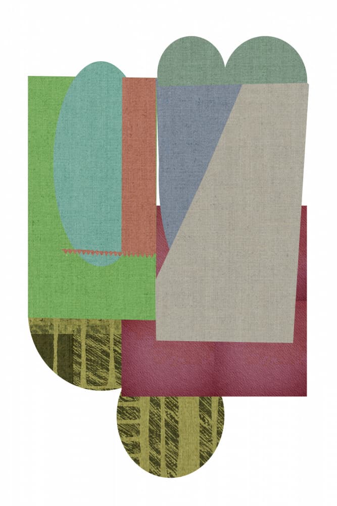 Contemporary Color Block by cartissi — canvas wall art