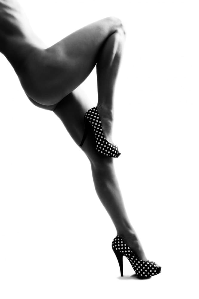 Chic Legs And Heels by Bart Peeters — canvas wall art