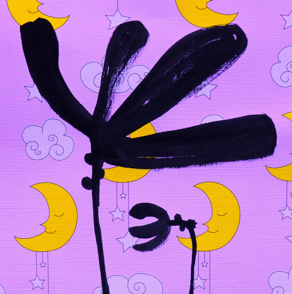 Sleepy Moon Dreams by Santhosh ch — canvas wall art