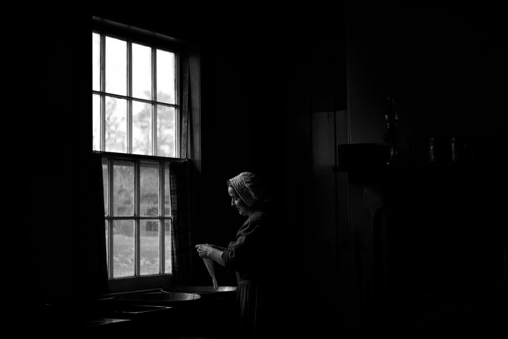 Woman In Window Light by Betty Liu — canvas wall art