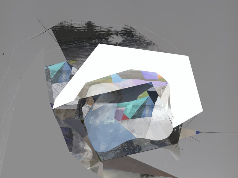 Abstract Geometric Reflection by Stefan Fransson — canvas wall art