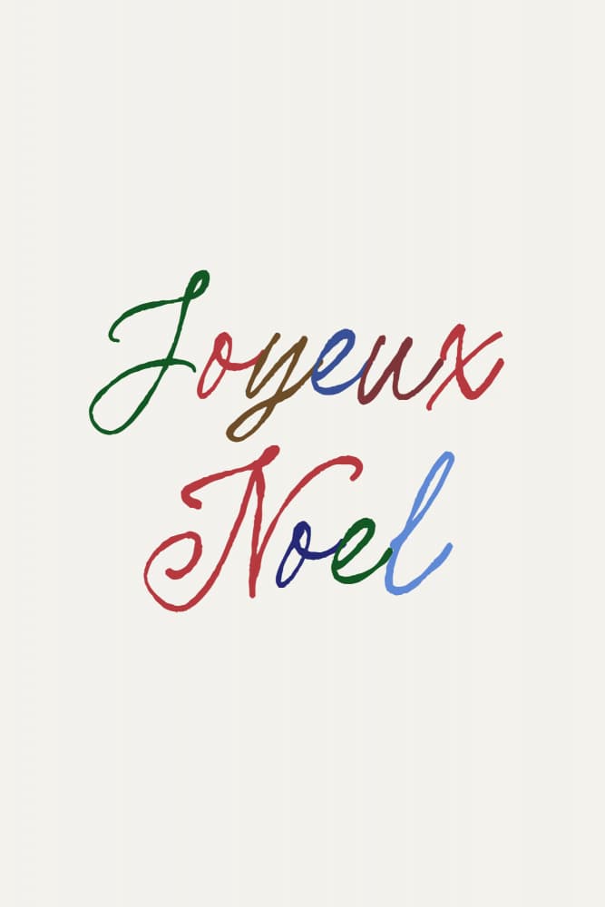 Joyeuxnoelno04 by Treechild — canvas wall art
