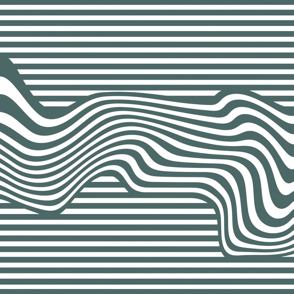 Dynamic Striped Illusion by Carlos Perez Del Moro — canvas wall art