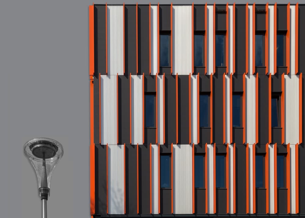 Modern Urban Facade by Theo Luycx — canvas wall art