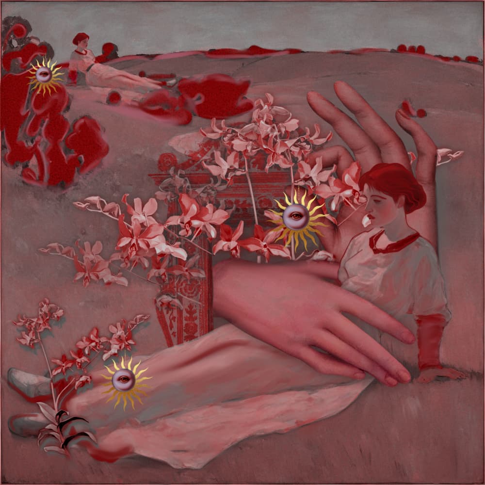 Mystical Women and Hands by Atelier MHB — canvas wall art