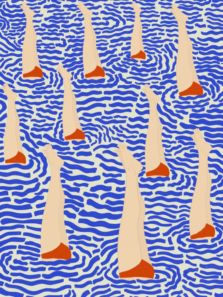 Untitled by Jota de jai — canvas wall art