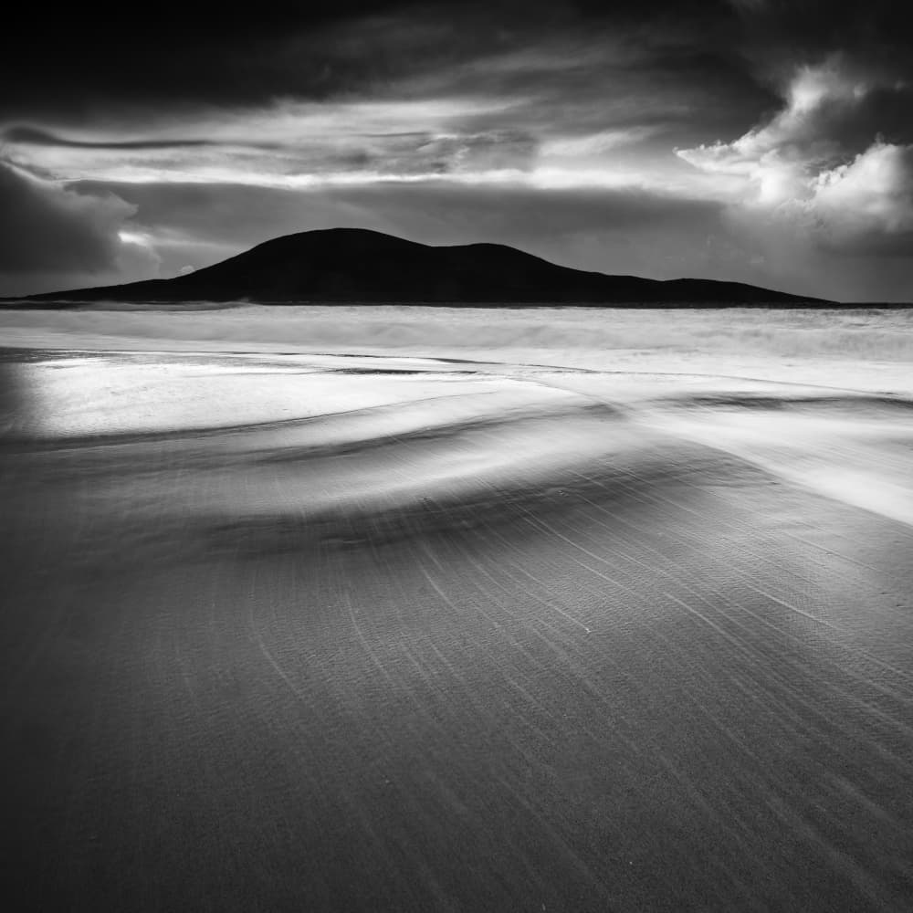 Moody Beach Landscape by Robert Bolton — canvas wall art