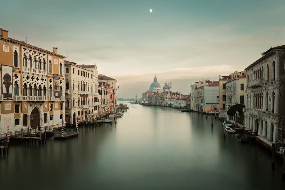 Venice Grand Canal Serenity by Dieter Reichelt — canvas wall art