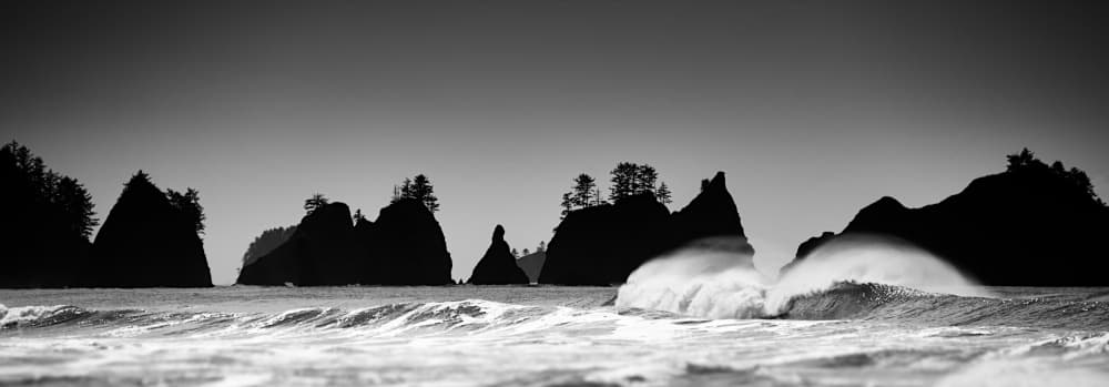Dramatic Coastal Silhouettes by Alain Turgeon — canvas wall art