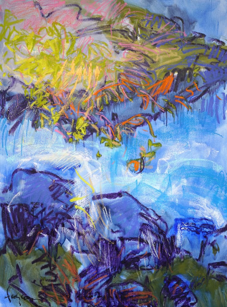 Nature Inspired Landscape by Dorothy Fagan — canvas wall art