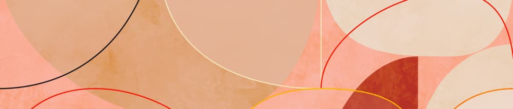 Mid Century Curry Yellow Blush Spring by Ana Rut Bre — canvas wall art
