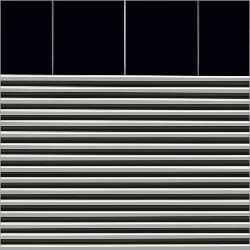Modern Striped Geometry by Gilbert Claes — canvas wall art