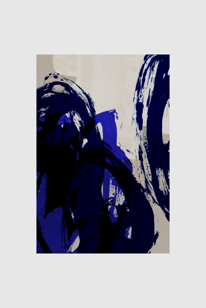 Abstract Brush Strokes 20 by Mareike Böhmer — canvas wall art