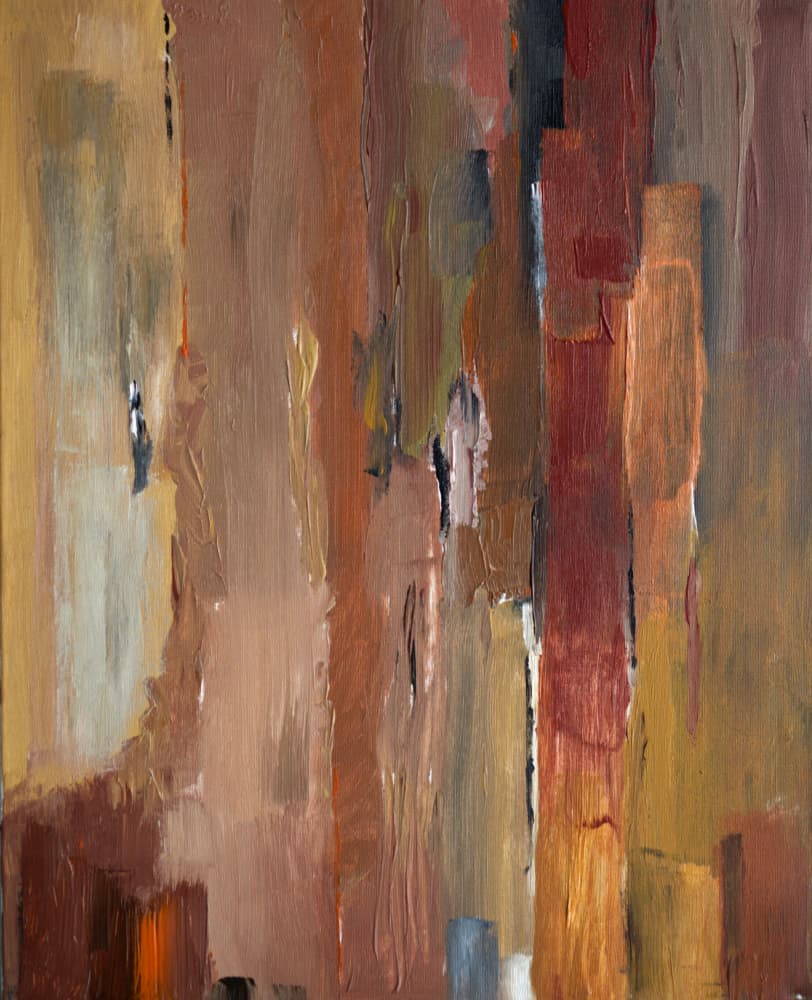 Textured Urban Tones by kjeld olsen — canvas wall art