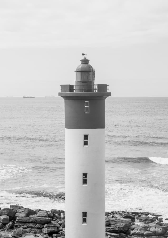 Beacon by the Sea by Shot by Clint — canvas wall art