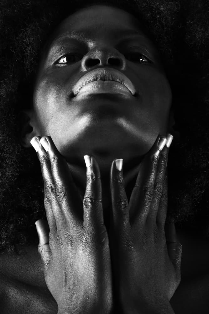 Elegant Afro Beauty by David McCracken — canvas wall art