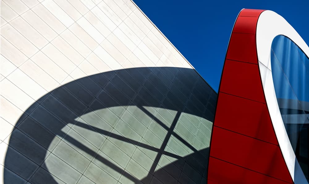 Bold Architectural Curves by Lus Joosten — canvas wall art