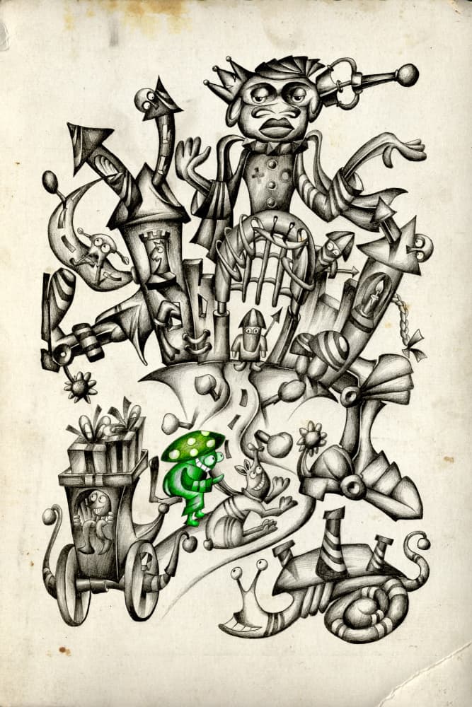 Intricate Fantasy Illustration by Rafal Kulik — canvas wall art