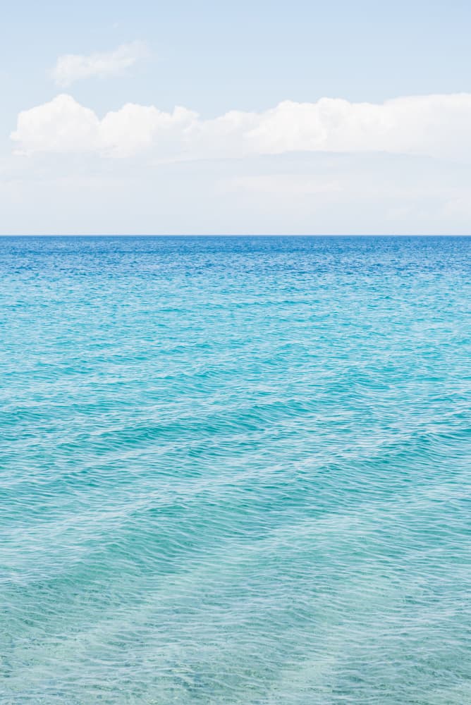 Serene Blue Waters by Photolovers — canvas wall art