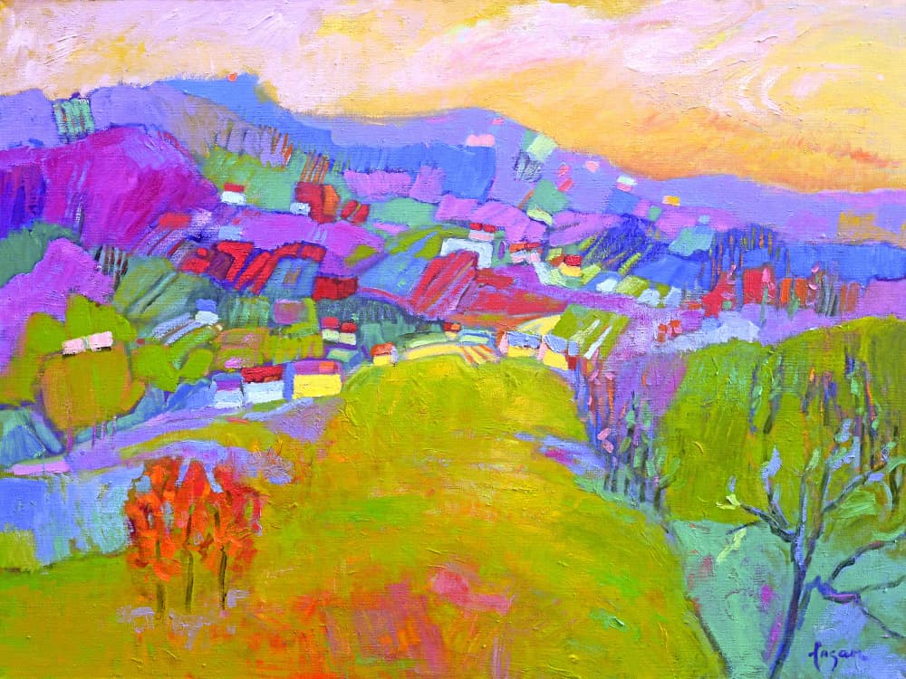 Nature Inspired Landscape by Dorothy Fagan — canvas wall art