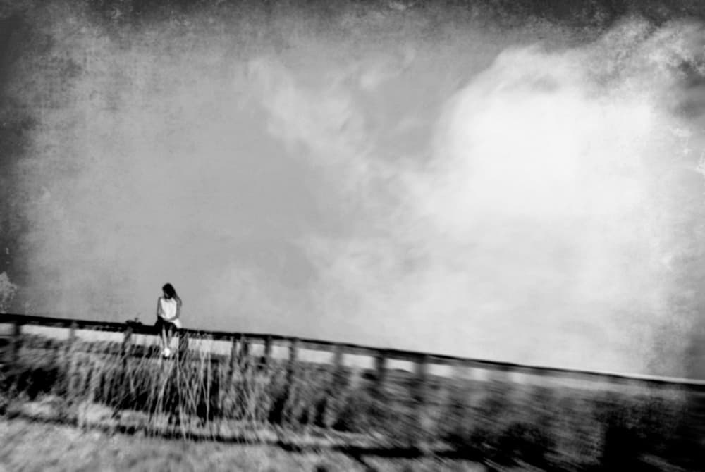 Quiet Moment Under Sky by Milena Seita — canvas wall art