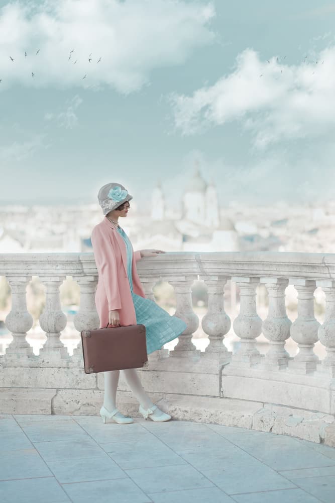 Pastel City Dream by Ildiko Neer — canvas wall art