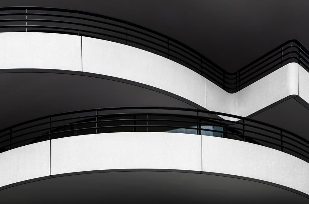 Sleek Urban Curves by Gilbert Claes — canvas wall art