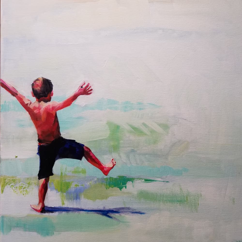 Jacky Boy by Jenny Westenhofer — canvas wall art