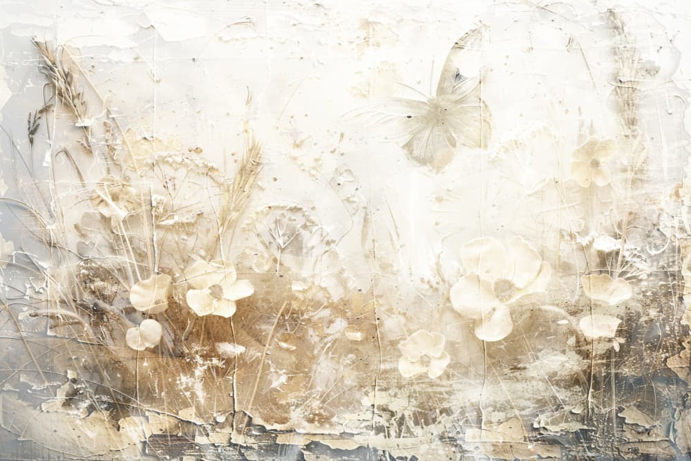Ethereal Butterfly Garden by Rafal Kulik — canvas wall art