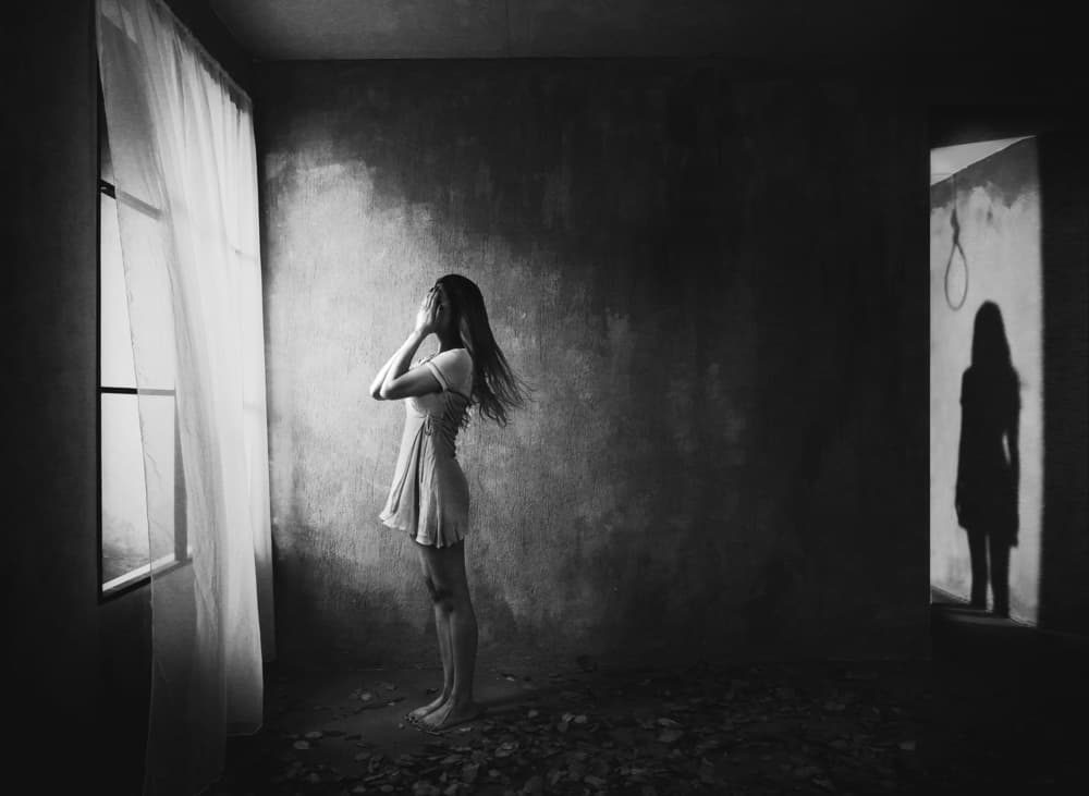 Haunting Inner Reflection by Sebastian Kisworo — canvas wall art