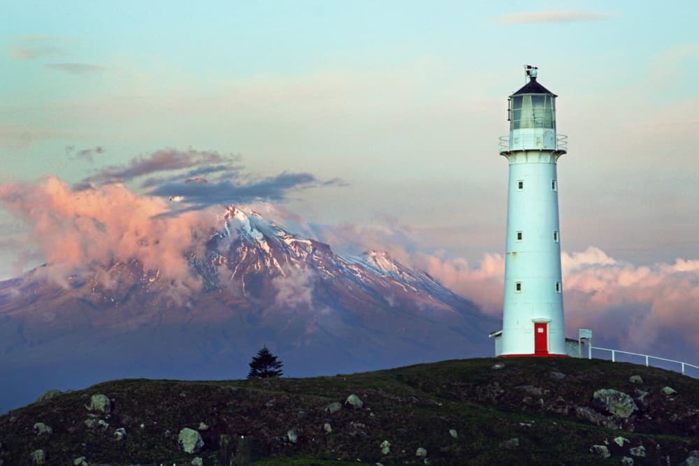 Majestic Lighthouse Dawn by Dragan Keca — canvas wall art