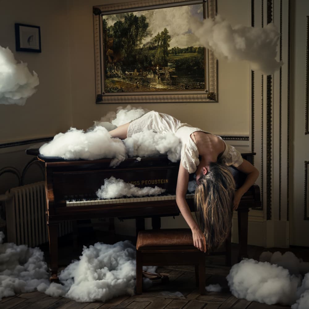 Ethereal Piano Dream by Dov Fuchs — canvas wall art