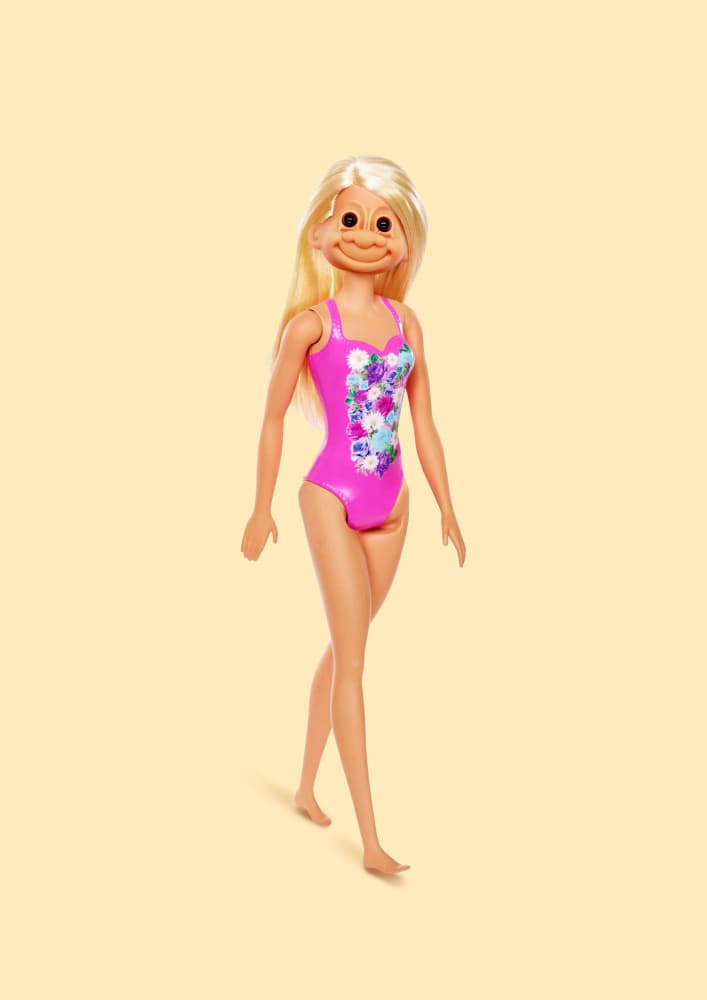 Whimsical Swimsuit Doll by Artem Pozdniakov — canvas wall art