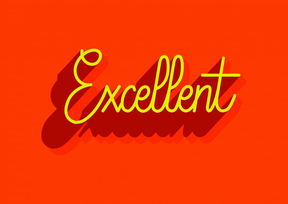 Excellent Retro Script by Guillaume Laserson — canvas wall art