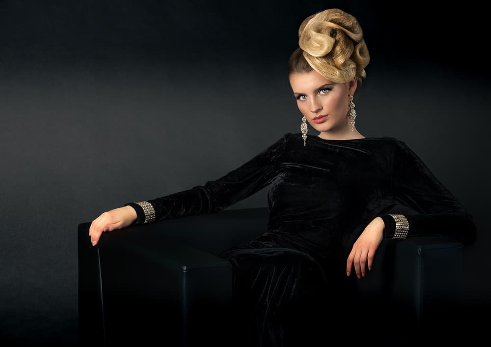 Glamorous Fashion Portrait by Sergey Kokinskiy — canvas wall art