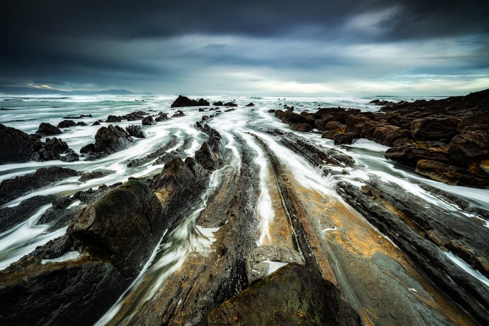 Stormy Coastal Flow by Andrei Ionut Dascalu — canvas wall art