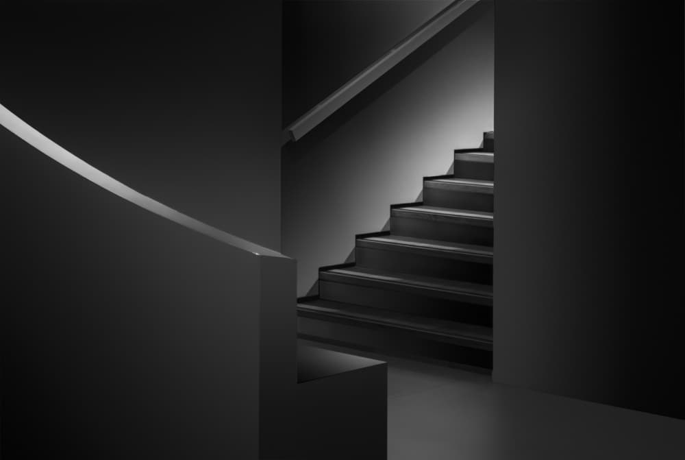 Geometric Ascent by Greetje van Son — canvas wall art