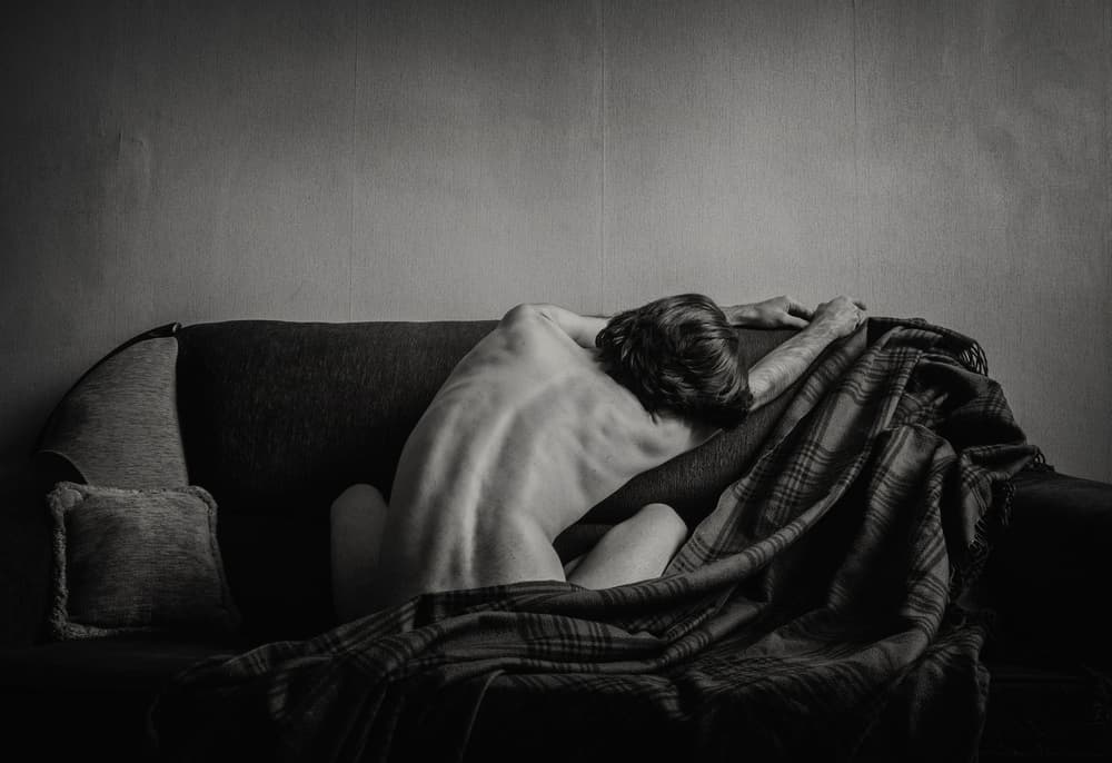 Wrapped in Solitude by Babak Haghi — canvas wall art