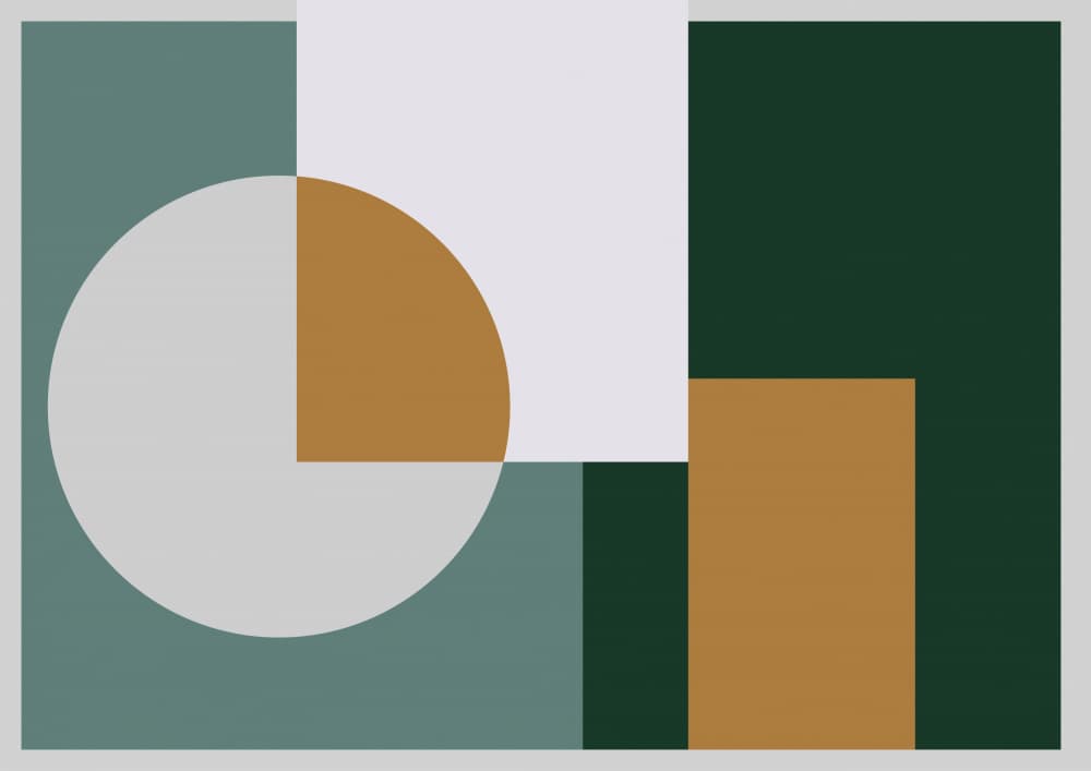 Abstract Color Blocks by Nilesh Kulkarni — canvas wall art