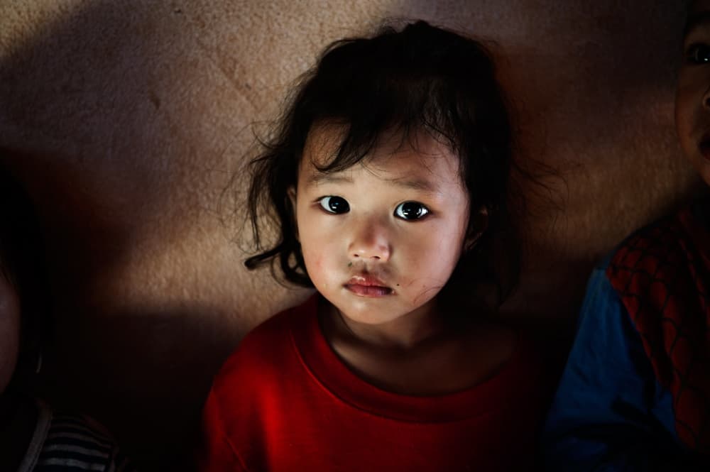 Young Girl's Gaze by Stefano Miserini — canvas wall art