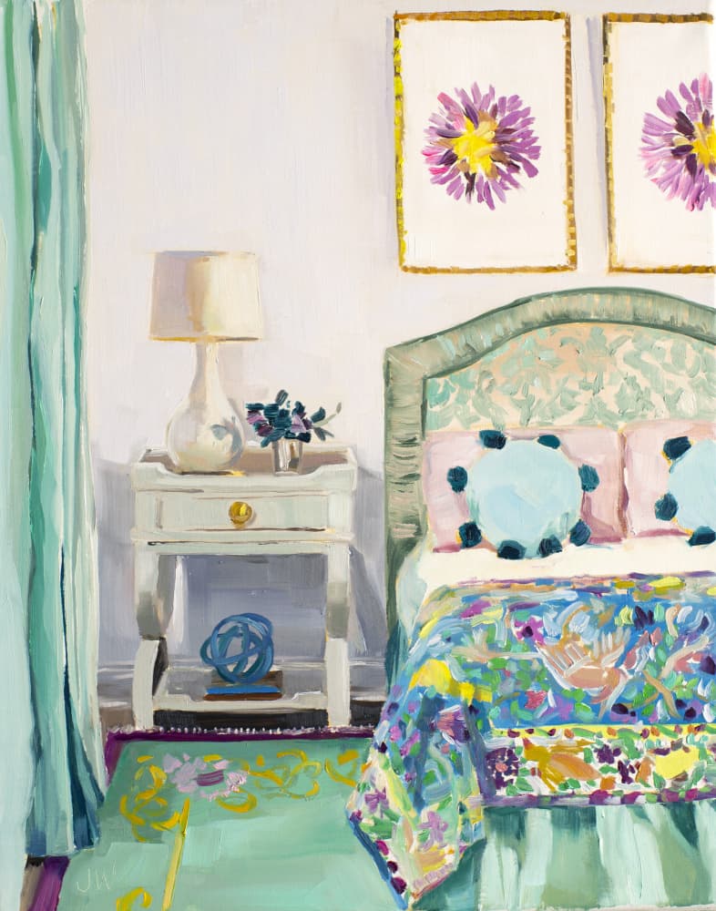 Mary Ellen S Bedroom by Jenny Westenhofer — canvas wall art