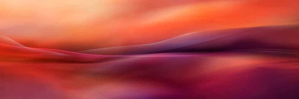 Abstract Sunset Hues by Heidi Westum — canvas wall art