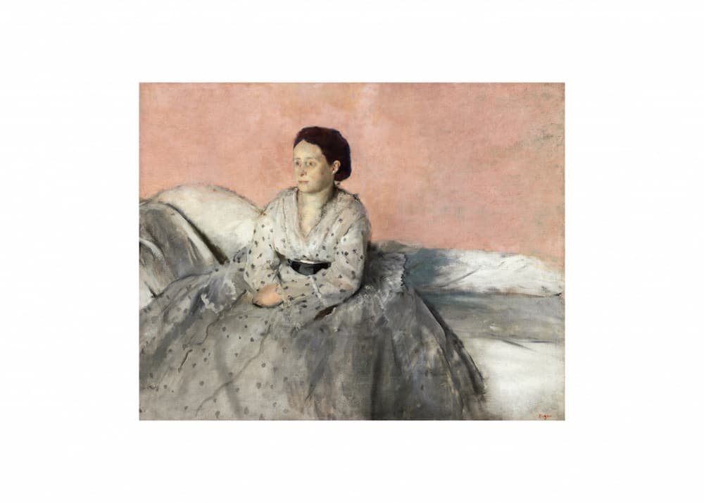 Horse In a Meadow by Edgar Degas — canvas wall art