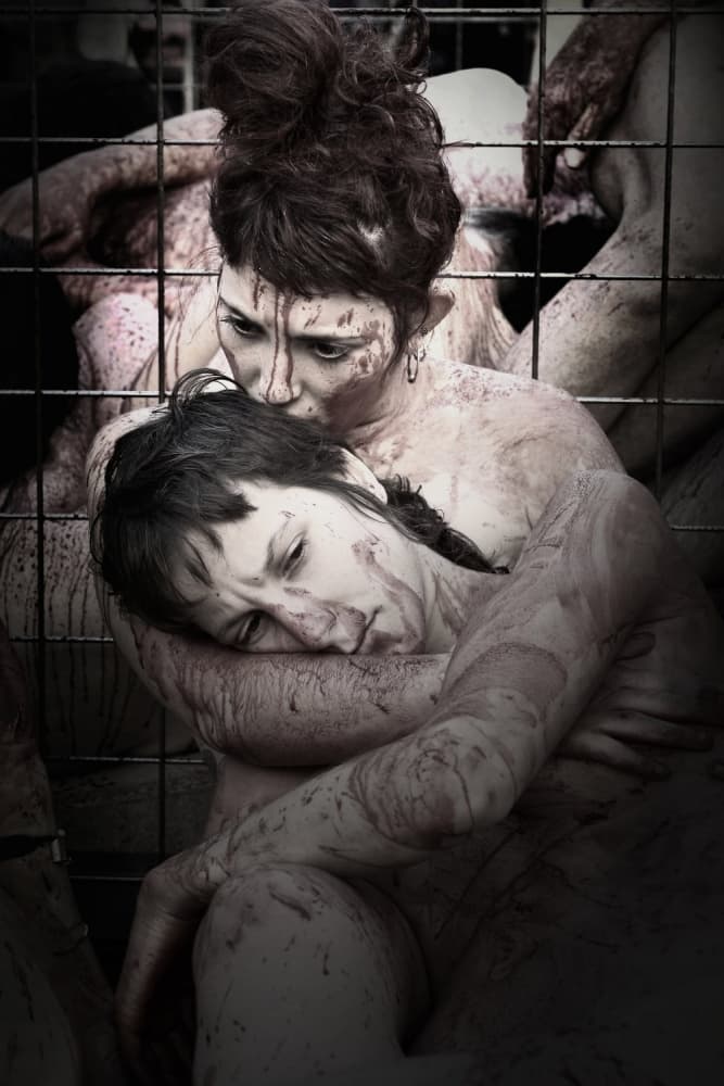Vulnerable Human Embrace by Olga Mest — canvas wall art