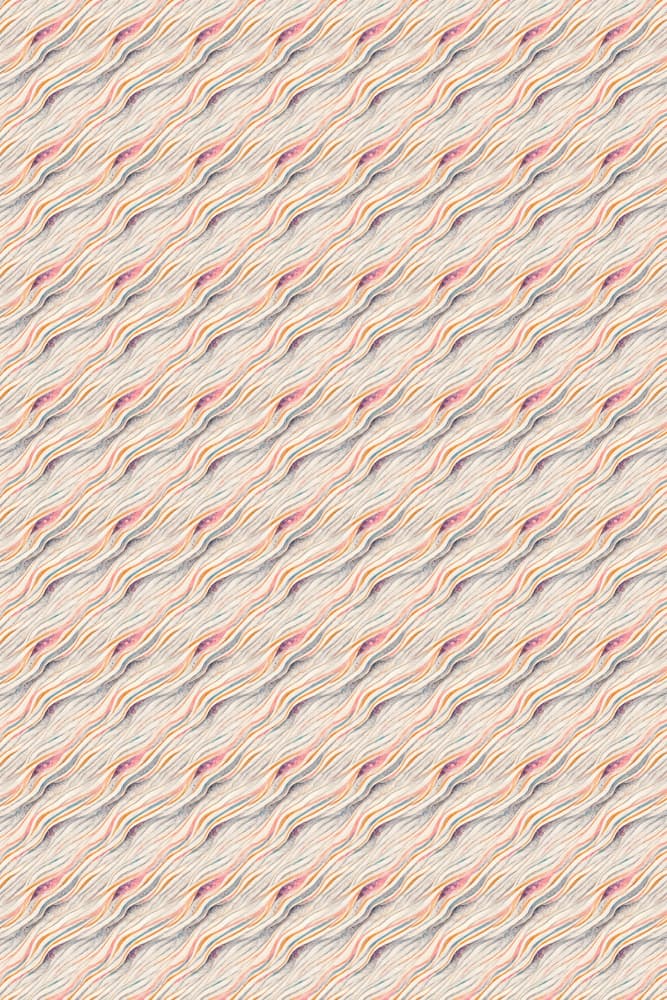 Flowing Waves by Treechild — canvas wall art