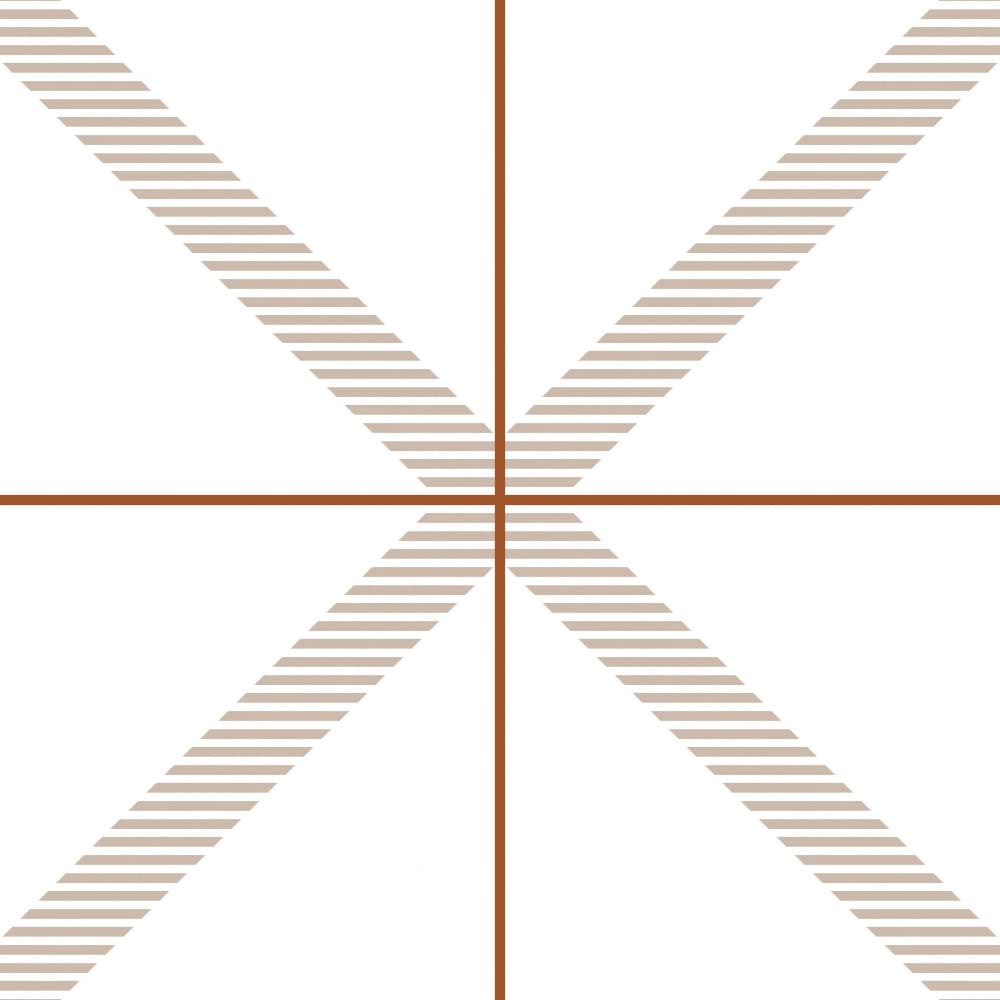 Minimalist Striped Grid