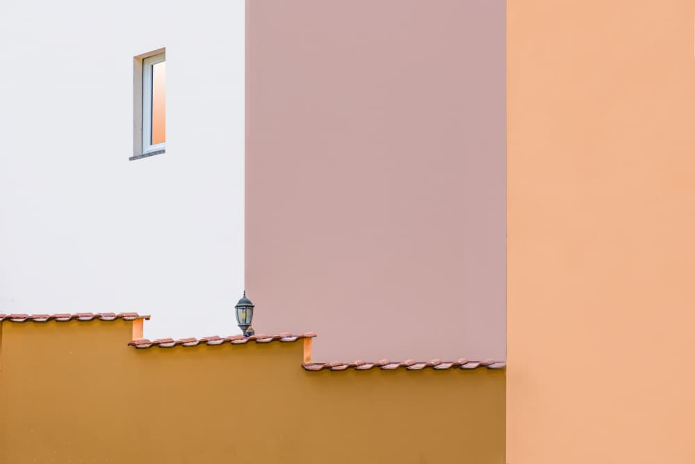 Geometric Color Walls by Rolf Endermann — canvas wall art