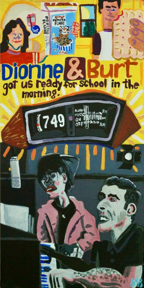 Retro Morning Routine by Steve Spencer — canvas wall art