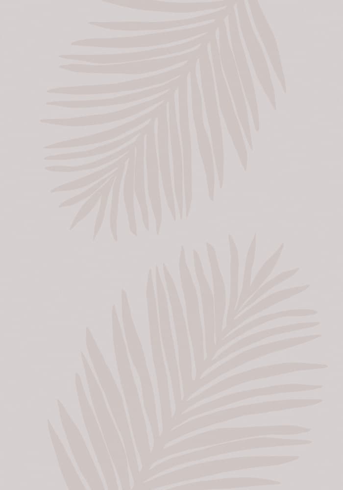 Subtle Palm Fronds by Pictufy Studio — canvas wall art