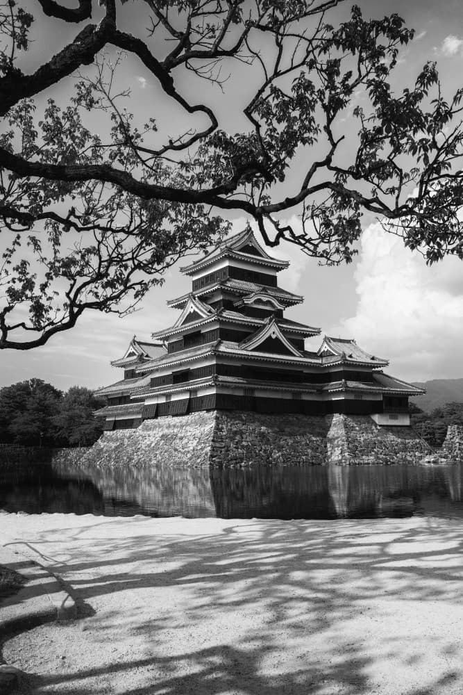 Majestic Japanese Castle by Jonathan Lai — canvas wall art